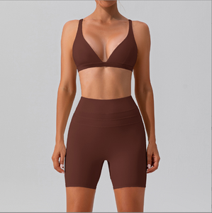 Ropa Deportiva Clásica y Elegante, Leggings de Alta Venta, Pantalones Cortos de Yoga Sexys Sin Costuras, Conjunto de Shorts Biker - Product Image 3