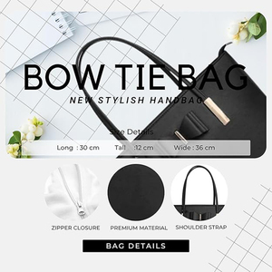 Bolsa Tote Grande Preta Simples de Poliéster com Logo e Alça Superior para Mulheres, com Zíper, para Escola, Trabalho, Lazer, Todas as Estações - Product Image 2