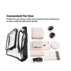 Sac banane transparent approuvé pour les stades, pour hommes et femmes, sac bandoulière pour voyage, randonnée, course à pied - Product Image 5