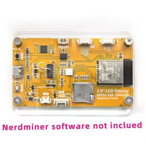 NerdMiner V2 ESP32 2.8 İnç Geliştirme Kartı TFT LCD 240*320 ST7789 Sürücülü Dokunmatik Ekran Desteği - Product Image 4