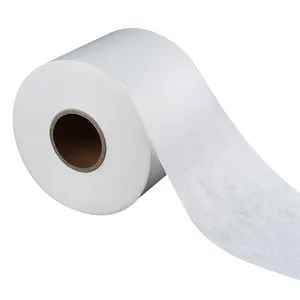 Spunlace não tecidos para tecido não tecido molhado Plain Impresso Spunbond tecidos não tecidos Fornecedores para bebê Wet Wipes 35-120GSM