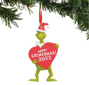 Adorno Navideño de Resina con Forma de Monstruo Verde, Decoración Navideña - Product Image 2