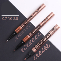 4 couleur 0.7/1.0/2.0MM Pointe Sakura Peinture Marqueur Stylo Joint Timbre Couleurs Peinture Marqueur Stylo