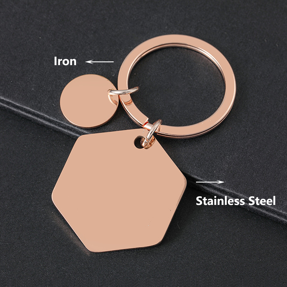 Fer + Acier Inoxydable Or Rose