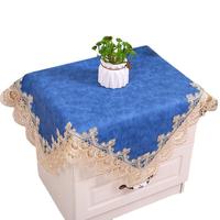 Housse de table de chevet carrée haut de gamme en PU imperméable, personnalisée, anti-poussière, écologique, serviette multi-usage pour la maison