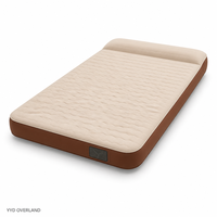 Matelas de camping autogonflant YYD OVERLAND avec pompe intégrée 194 cm, tapis de pique-nique double, lit de couchage extérieur, voyage, glamping