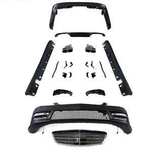 Kit carrosserie Facelift pour Mercedes-Benz Classe S W221 S65 (2008-2012) – <span class=keywords><strong>Pare</strong></span>-chocs, calandre, jupes latérales et marchepieds – Accessoires - Product Image 1