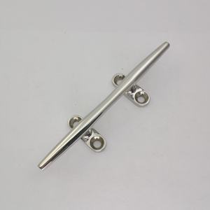 Cleat de quai en acier inoxydable 316 à base ouverte, creux, pour bateau et yacht - Product Image 4