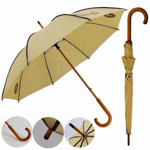 Parapluie droit coupe-vent personnalisé avec impression par sublimation RPET, motif Tour Eiffel de Paris, cadeau promotionnel personnalisé, protection UV - Product Image 5