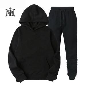 Traje de pista de invierno de alta calidad para hombre, chenilla personalizada lisa, ropa ajustada para correr, 100% poliéster - Product Image 5