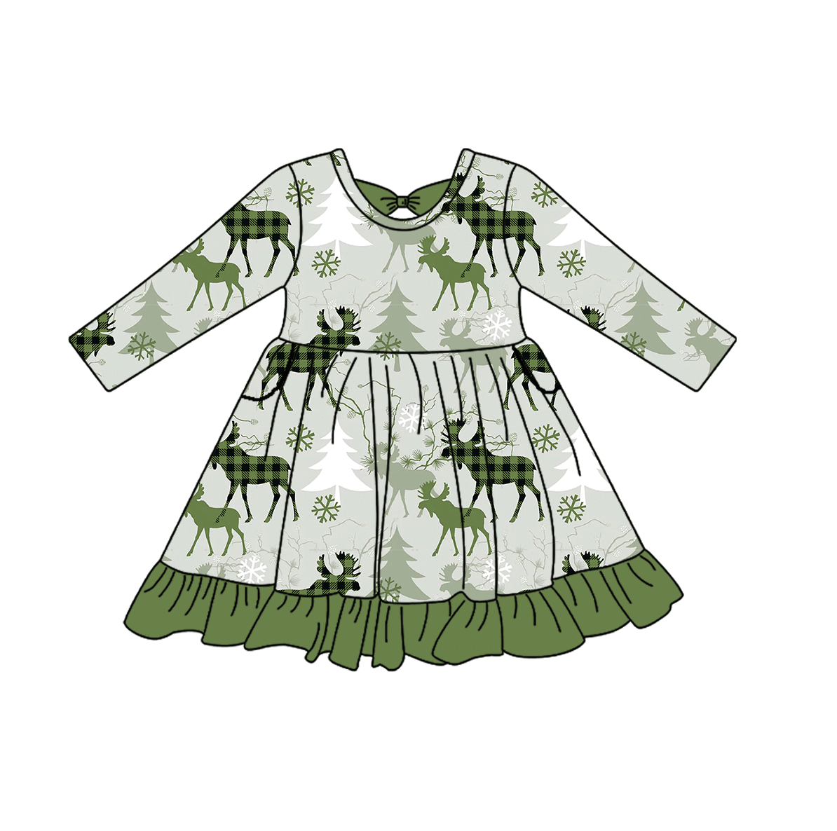 Chic Styles and Comfort in deer lady dress for Trendy Women