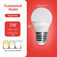 Ampoule LED à culot E27, ampoule à boule LED pour la maison, source de lumière à économie d'énergie à haut lumen, éclairage LED intérieur pour la maison