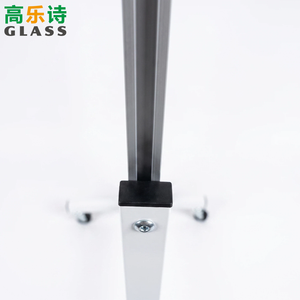 <span class=keywords><strong>Tableau</strong></span> blanc mobile double orientation Gaoleshi, horizontal et vertical, magnétique, avec plateau pliable - Product Image 4