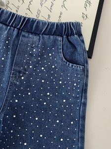 Nuova Collezione Primavera 2026: Completo Casual Rosa a Righe Traspirante con <span class=keywords><strong>Camicia</strong></span>, Gilet e Pantaloni in <span class=keywords><strong>Denim</strong></span> per Bambine - Product Image 6