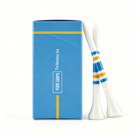 Boîte à cigarettes incassable en métal, sacs en plastique pour machine à fabriquer des tees de golf magnétiques, emballage personnalisé pour chapeaux