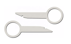 Llave de herramienta de extracción de Radio de coche, unidad principal de reproductor de CD, pines, DIN, Compatible con la unidad principal de Audi, Volkswagen (VW) - Product Image 3