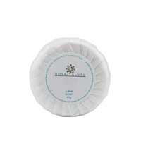 Savon d'hôtel de luxe personnalisé, biodégradable, écologique, parfum lavande, design léger, service OEM, sur mesure