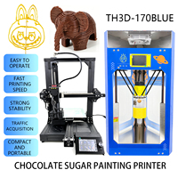 Mesin Cetak Cokelat 3D Printer Permen 3D Layar Sentuh Otomatis DIY Mesin Pencetak Cokelat Gula yang Dapat Dimakan untuk Kafe Toko Dessert