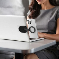 Support de téléphone magnétique double face pliable et rotatif 3-en-1 multifonctionnel pour bureau et extérieur – Offre Spéciale