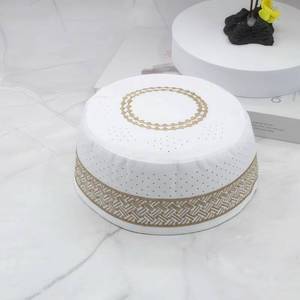Nuevo gorro étnico de algodón puro para hombre, pañuelo bordado, estilo islámico, judío y musulmán, combinado con pañuelo y oración árabe - Product Image 1