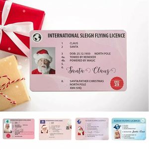 Nueva Licencia de <span class=keywords><strong>Conducir</strong></span> de Santa Claus 2022, Licencias Internacionales para Trineo Volador, Licencia de <span class=keywords><strong>Conducir</strong></span> de Papá Noel, Tarjeta de Papá Noel para Navidad - Product Image 2
