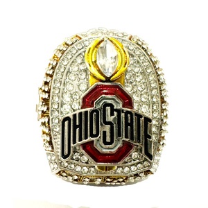 Nouvelle bague de championnat de l'<span class=keywords><strong>Alliance</strong></span> de l'Ohio State University 2025, bague en alliage sportif de haute qualité pour les fans, cadeaux commémoratifs - Product Image 1