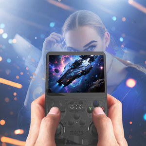 R40s Pro 3.5 "IPS Chơi Game Cầm Tay Giao Diện Điều Khiển 30344 Trò Chơi Quad-Core CPU 3800MAh Tuổi thọ pin Dài Linux Hệ Thống màu xám đa-Trò Chơi - Product Image 4