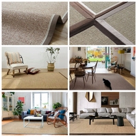 Natural Fiber Sisal Rug Large Herringbone Sisal Rug Carpet