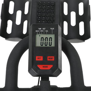 Vélo d'exercice populaire pour le cyclisme, vélo de spinning avec volant d'inertie de 6 kg, écran LCD et test de fréquence cardiaque manuel - Product Image 4