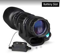Monoculaire PVS-14 4x32, vision nocturne numérique avec écran LCOS, capteur CMOS, portée infrarouge 850nm 940nm pour une observation nocturne à 200m