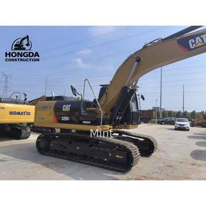 Excavadora usada de alta calidad Cat 325D 25Ton Maquinaria de construcción usada Excavadora sobre orugas Catpillar CAT 325D en venta - Product Image 1
