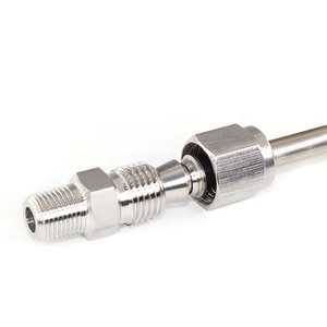 Swagelok Nam Nối Công Đoàn Nén Phù Hợp 3/8 1/4 BSPT Ống Thép Không Gỉ Phù Hợp Inoxidable Union Cụ Phù Hợp - Product Image 4