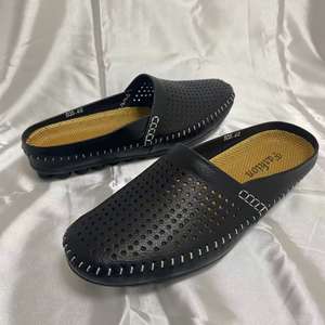 Mocasines de Cuero Genuino para Hombre, Sandalias de Exterior, Transpirables, Antiolor, para Primavera, Verano y Otoño - Product Image 2