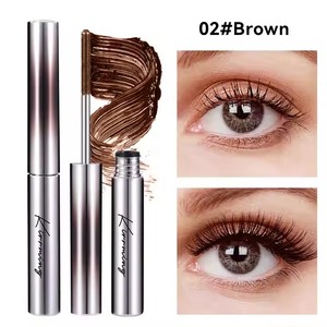 <span class=keywords><strong>Mascara</strong></span> en gros résistant à l'eau, sans grumeaux, effet <span class=keywords><strong>volume</strong></span> et recourbant, noir, brun, allongeant, tube métallique 5D - Product Image 2