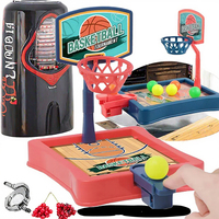 Vente flash Mini jeu de tir au doigt interactif portable pour enfants, jeu de basket-ball de table, jeu de société de bureau