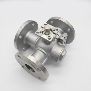 DN32รับลูกบอล3ทางพอร์ตขนาด1-1/4นิ้วพร้อมแผ่นยึด ISO5211 - Product Image 5