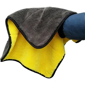 Brandneuer Ziel lieferant Square Roll Remover Lappen preis Pella U Coral Fleece Mikro faser tuch Handtuch