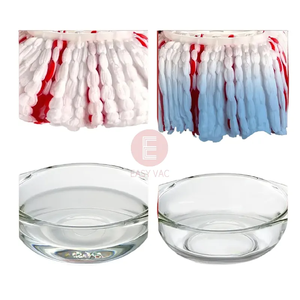 Accessoire de tête <span class=keywords><strong>triangulaire</strong></span> rotative en microfibre sans lavage pour <span class=keywords><strong>aspirateur</strong></span>-serpillière électrique réutilisable à seau unique haute efficacité - Product Image 3