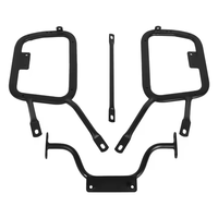 Cadre latéral d'accessoires de moto pour Loncin VOGE 500DS support de boîte noir en acier au carbone supports de haute qualité