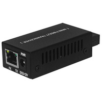 Convertisseur de média Gigabit pour surveillance TCP FTTH, mini transceiver fibre optique, convertisseur à fibre unique