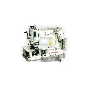 Good quality Golden Wheel CS-1208P Series 2-needle double chainstitching zipper attaching sewing machine