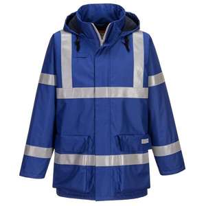 PORTWEST - S785RBRS Veste Bizflame Rain antistatique FR bleu royal-VÊTEMENTS DE TRAVAIL ANTIFLAMME EAN 5036108298228 - Product Image 1