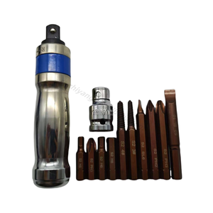 Hot Bán 12Pcs Không Dây Tác động Tuốc Nơ Vít Công Cụ Kit Nhà Máy Bán Hàng Trực Tiếp CR-V Dụng Cụ Tay Cho Bảo Trì Hoàn Hảo Khoan Bộ - Product Image 2