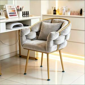 Fauteuil de manucure individuel, fauteuil de maquillage, fauteuil relax, fauteuil à bulles, fauteuil d'appoint de luxe pour salon de manucure - Product Image 3