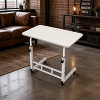 Bureau d'ordinateur moderne et fiable avec repose-poignets souple et base en tissu respirant pour petits appartements, hôpitaux et voyages