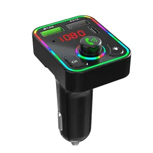 Bluetooth handsfree car fm transmitter dual usb mp3 player with PD fast Charger car mp3 palyer