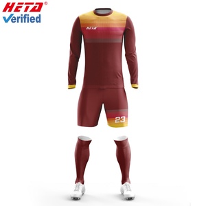 Camiseta de Fútbol Sublimada con Patrón Impreso, Tipo de Producto: Fabricante de Camisetas de Fútbol, Camiseta de Fútbol de Manga Larga - Product Image 3
