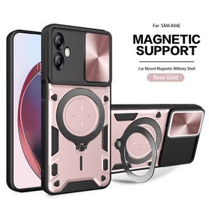 Funda para <span class=keywords><strong>Samsung</strong></span> <span class=keywords><strong>Galaxy</strong></span> A04E/A04/A04S ventana deslizante Cámara protectora a prueba de golpes soporte de anillo de lujo funda para teléfono móvil - Product Image 5