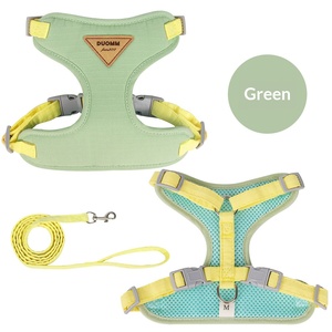 Nouvelle laisse de traction pour animaux de compagnie, harnais de poitrine pour animaux, chargeur anti-explosion pour usage extérieur, harnais de poitrine pour animaux, gilet en forme de I pour animaux, réfléchissant - Product Image 4