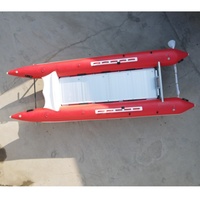 Bateau pneumatique HX550 taille 1,2 mm en PVC avec propulsion à pédales et logo personnalisé